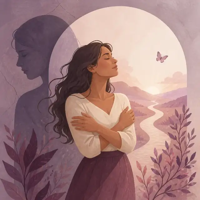 Editorial illustration for the Recognising and surviving narcissistic abuse guide