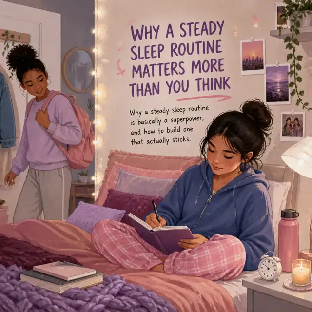Editorial illustration for the Why a steady sleep routine matters more than you think guide