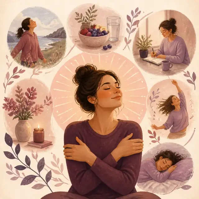Editorial illustration for the Raising your dopamine naturally guide