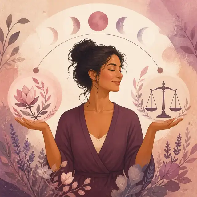 Editorial illustration for the Why hormone balance is worth paying attention to guide