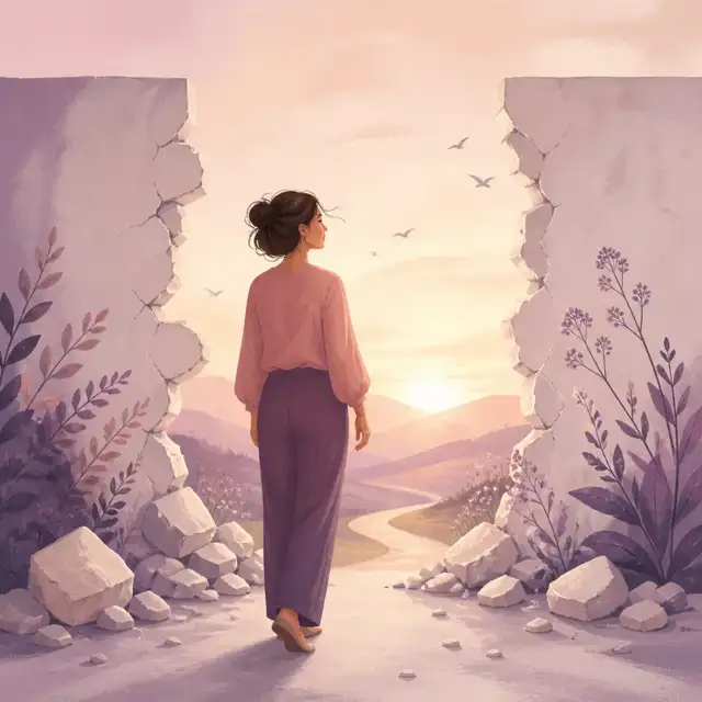 Editorial illustration for the Overcoming failure, when it feels like it defined you guide